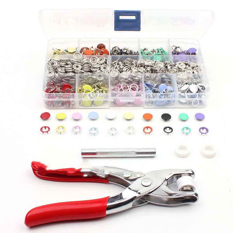 9.5MM Hollow Snap Fastener – Button Prong