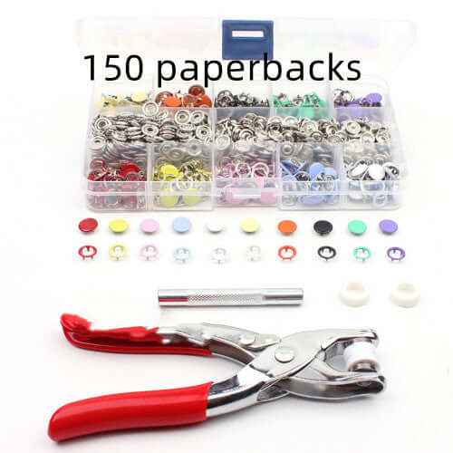 9.5MM Hollow Snap Fastener – Button Prong