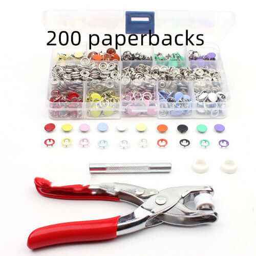 9.5MM Hollow Snap Fastener – Button Prong