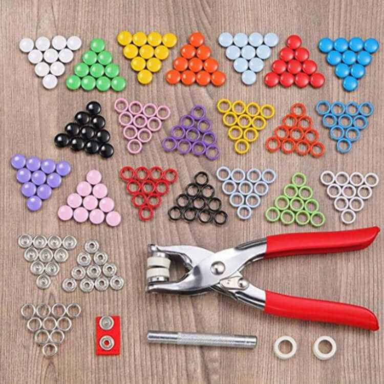 9.5MM Hollow Snap Fastener – Button Prong