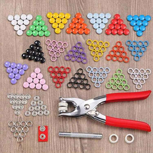 9.5MM Hollow Snap Fastener – Button Prong