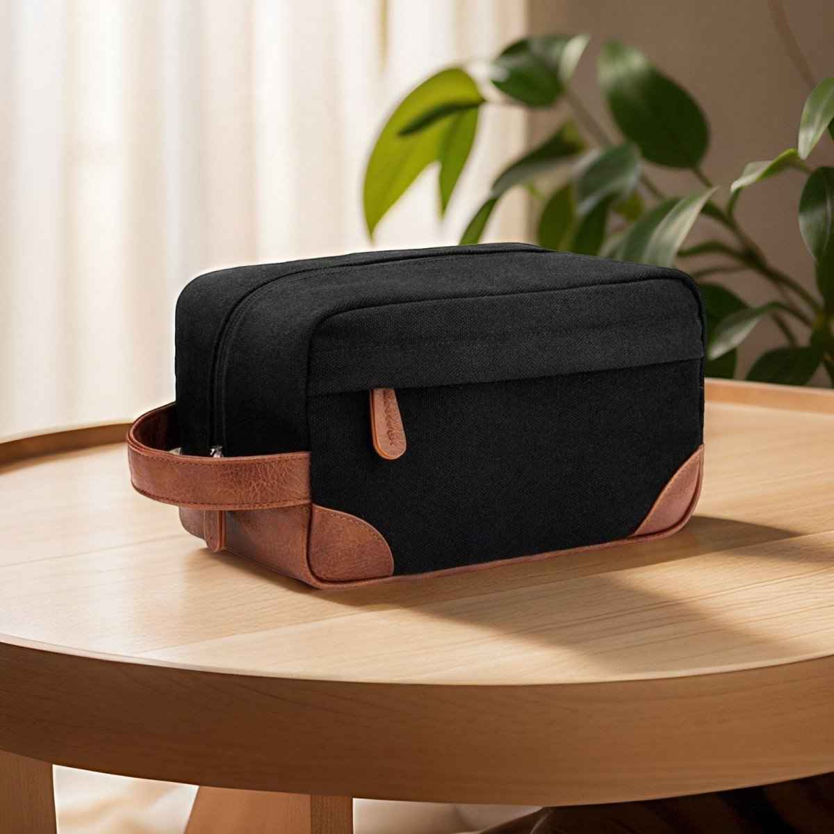 12A Washed Canvas Toiletry Hand-Bag