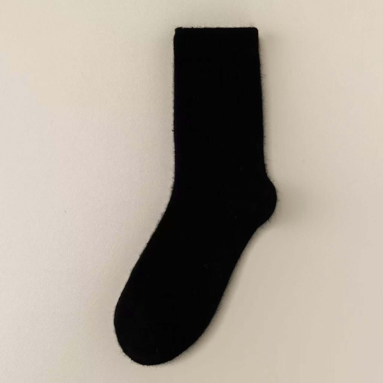Thick Cashmere Wool Socks – Warm Mid - Tube Winter Socks