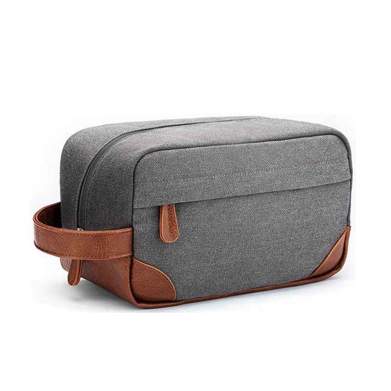 12A Washed Canvas Toiletry Hand-Bag