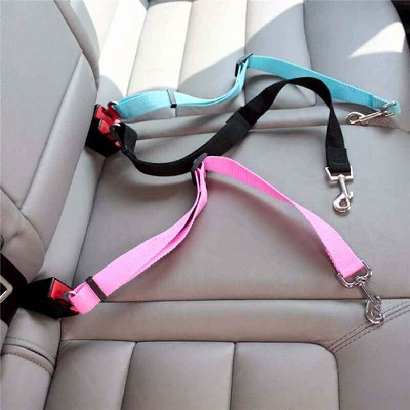 Adjustable Pet Car Seat Belt: Harness Clip