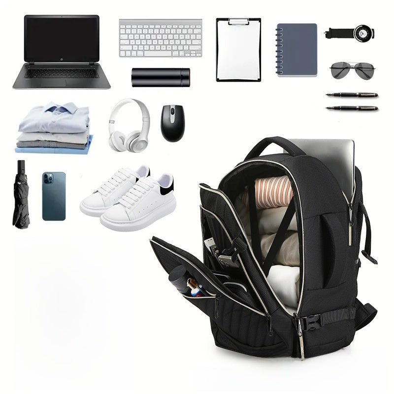 Business Backpack – Waterproof Polyester with Large Capacity