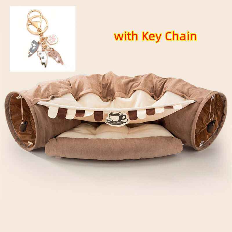 Collapsible Cat Tunnel – Durable, Washable