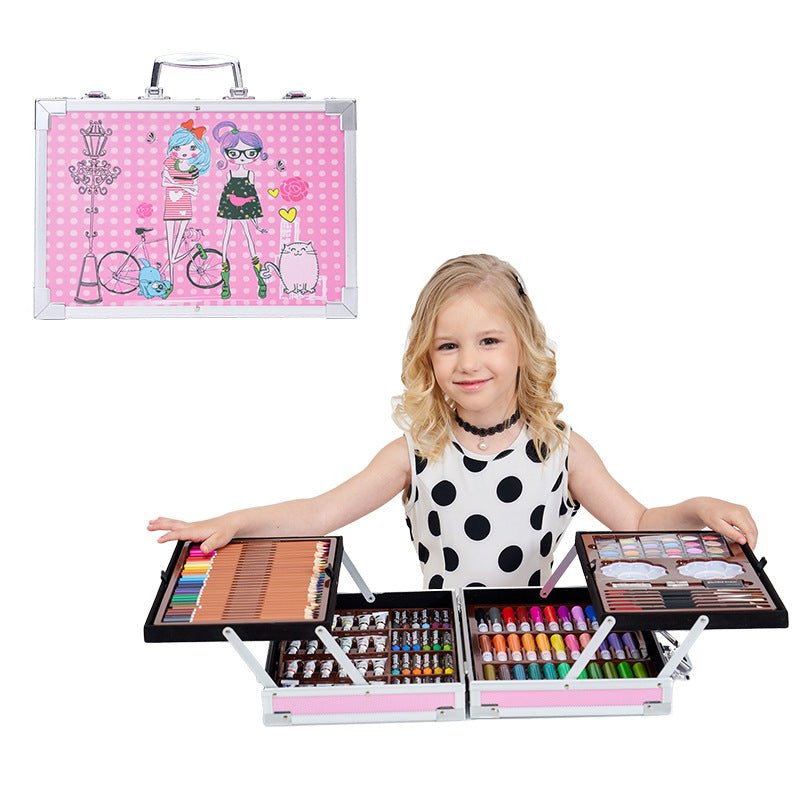200 - Piece Art Painting Set for Kids | Watercolor Pen Set
