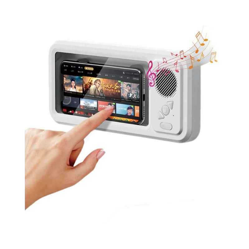 Bathroom Waterproof Phone Holder: Wall
