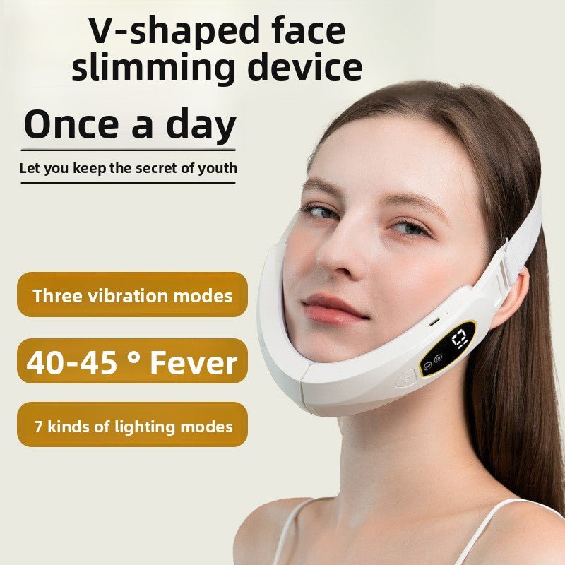 Face Slimming Device | RF Skin Tightening & Vibration Facial Massager