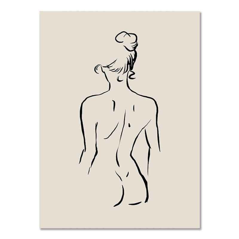 Bohemian Abstract Art Poster – Airbrushed