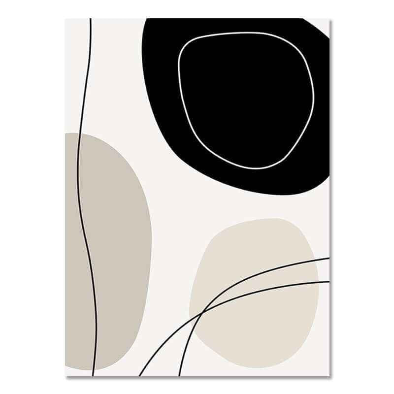 Bohemian Abstract Art Poster – Airbrushed