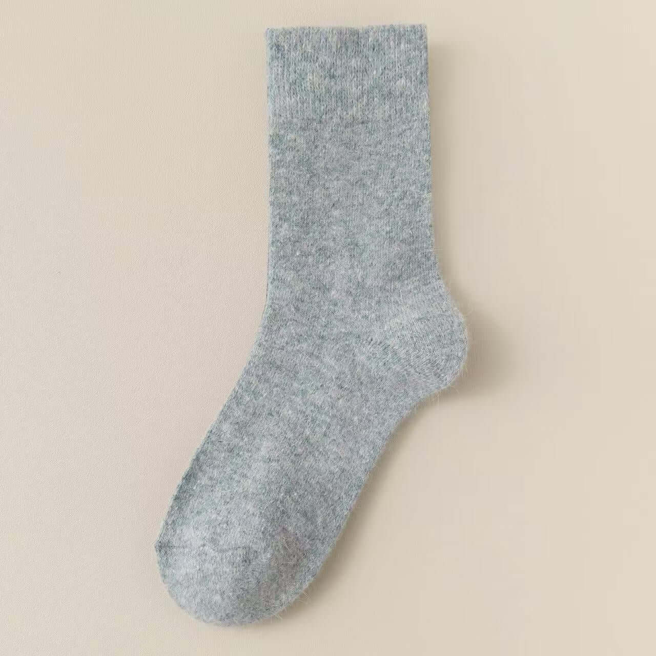 Thick Cashmere Wool Socks – Warm Mid - Tube Winter Socks