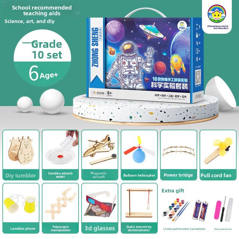 STEM Science Experiment Kits | Kid Physics & Engineering Building Sets