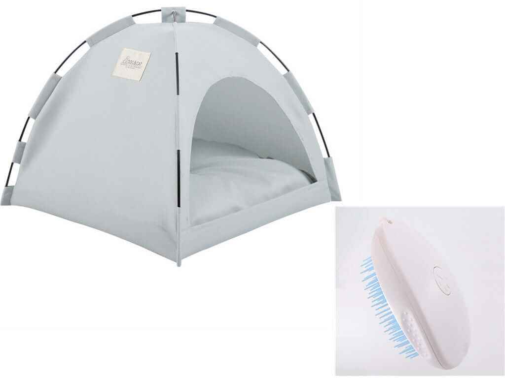 Cat & Dog Tent Bed - Pet Indoor Cushion