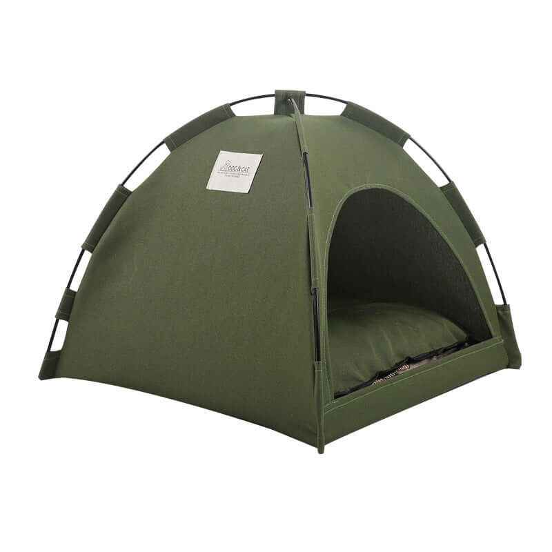 Cat & Dog Tent Bed - Pet Indoor Cushion