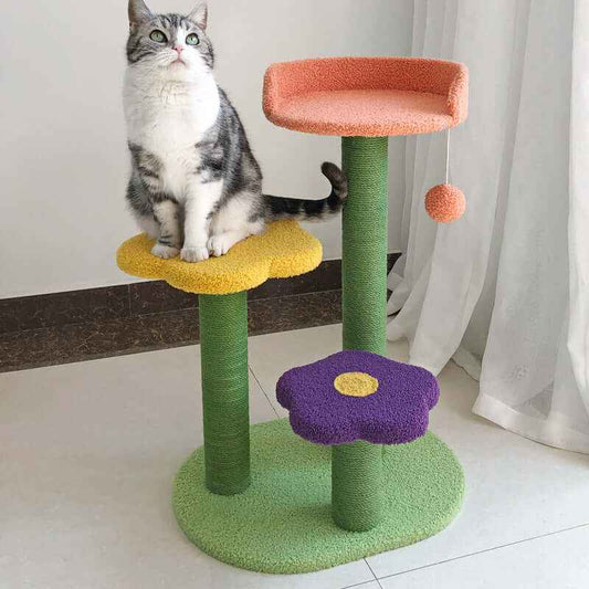 Cat Tower Scratching Tree – Multi-Level