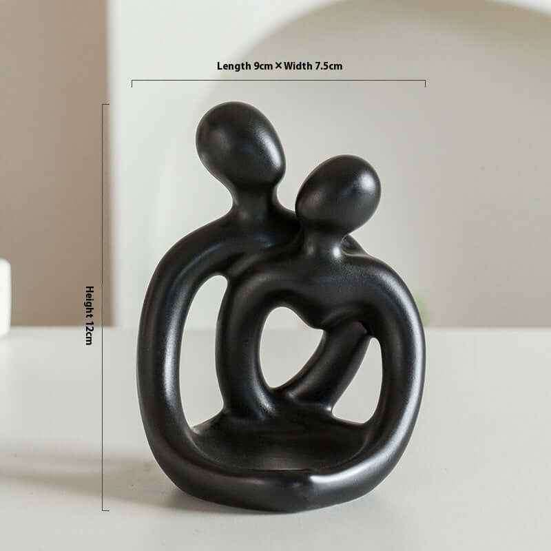 Ceramic Couple Candlestick – Candle Holder