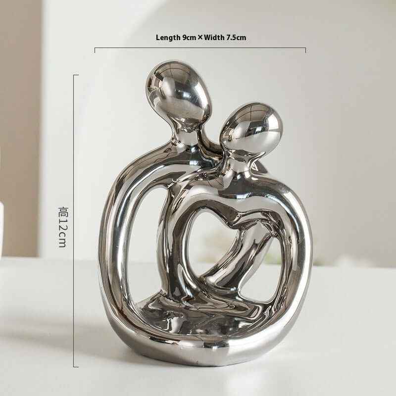 Ceramic Couple Candlestick – Candle Holder