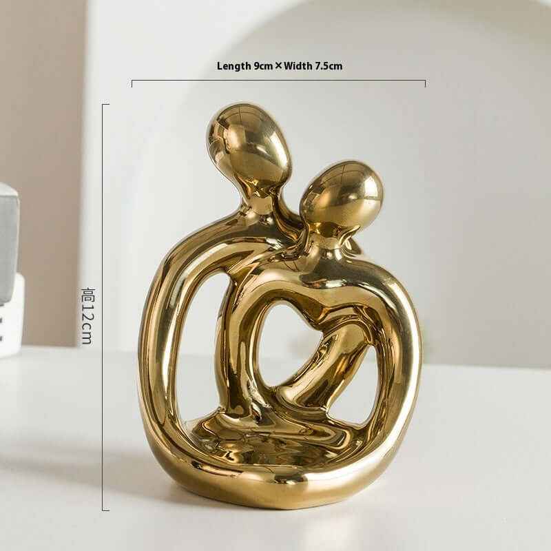 Ceramic Couple Candlestick – Candle Holder