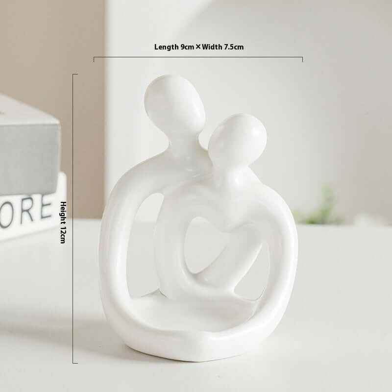 Ceramic Couple Candlestick – Candle Holder