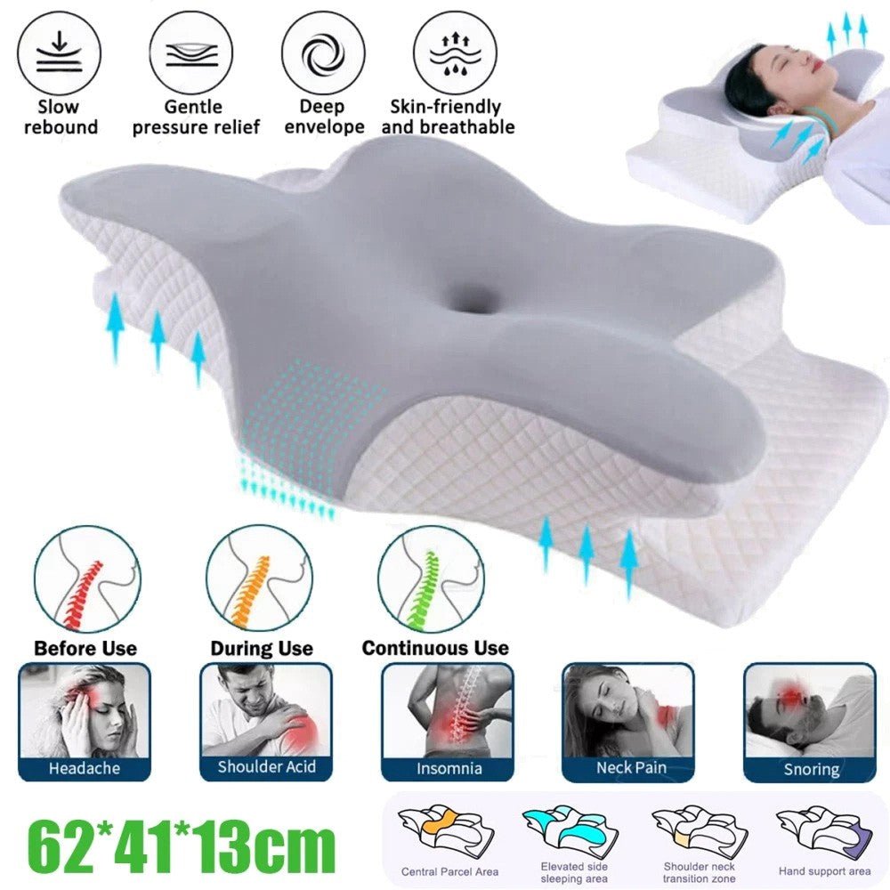 Anti-Snore Orthopedic Neck Pillow - DoubleJoy Store