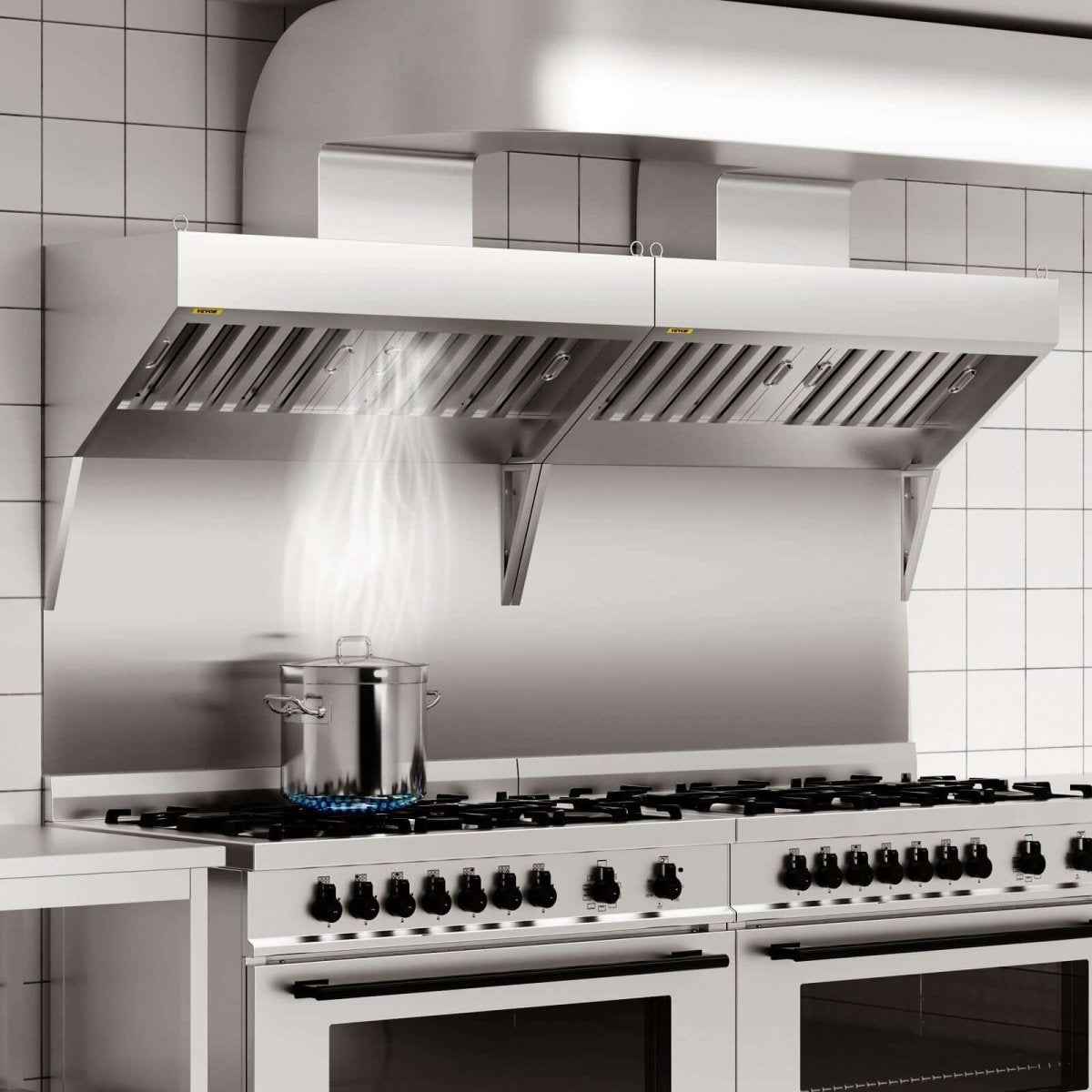 Commercial Exhaust Hood 5FT – Vent Free🚚USA