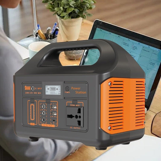 500W Portable Power Station – Outdoor Emergency Energy Storage