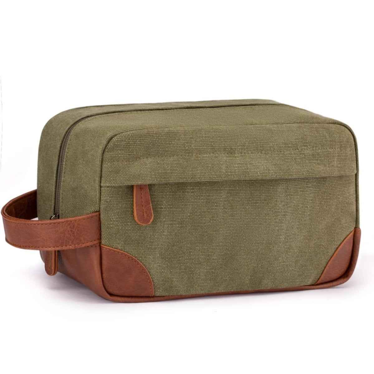 12A Washed Canvas Toiletry Hand-Bag