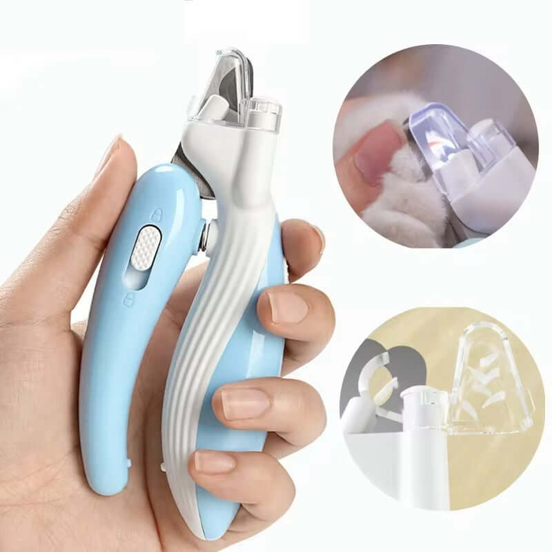 LED Electric Pet Nail Clippers with Grinder for Dogs & Cats