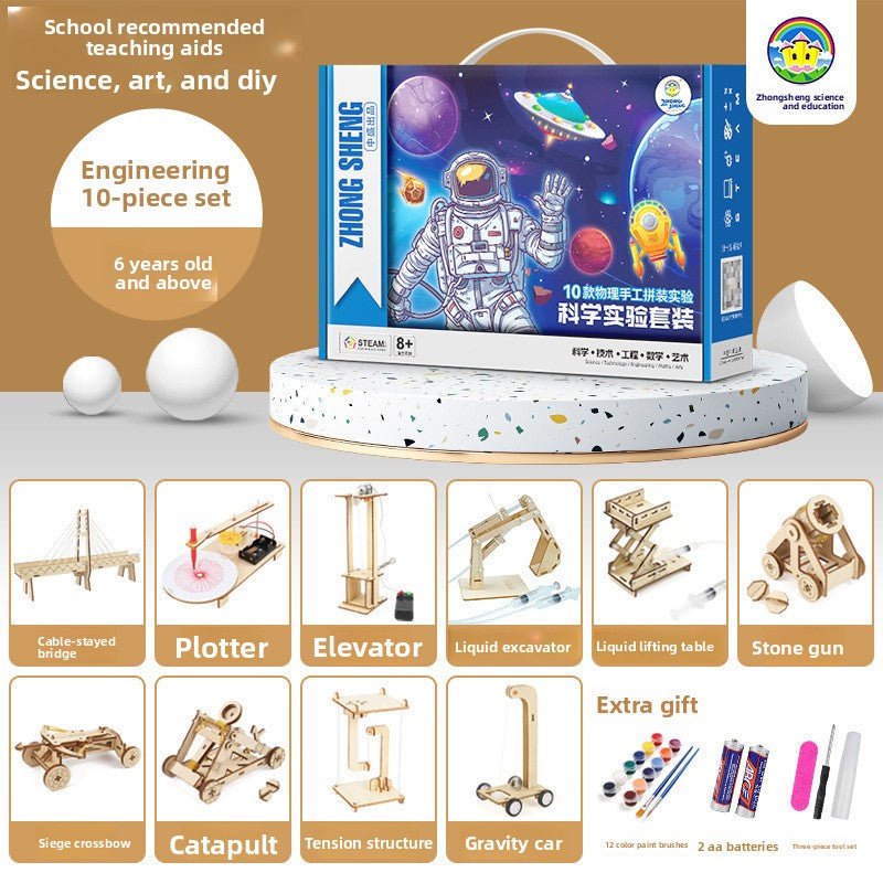STEM Science Experiment Kits | Kid Physics & Engineering Building Sets