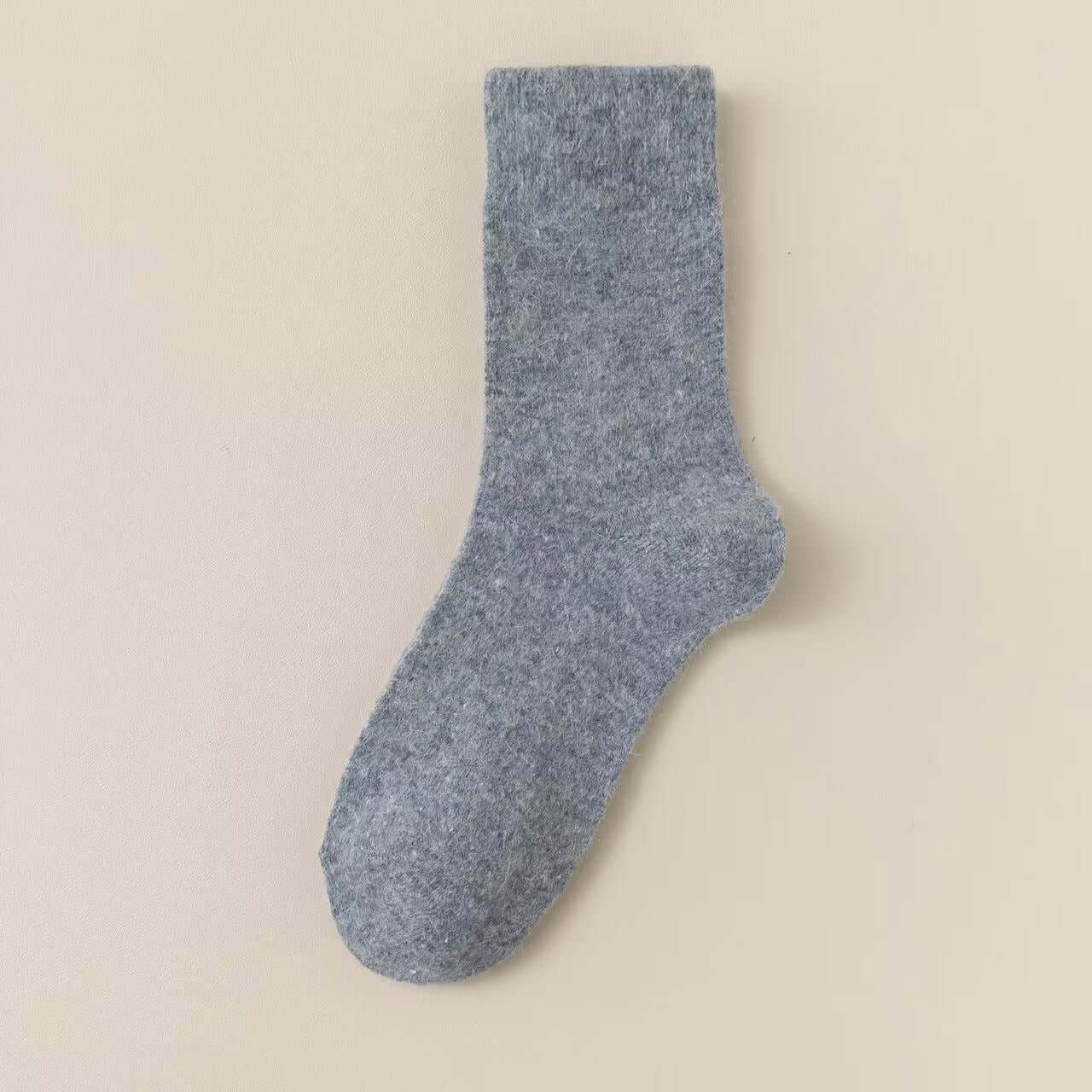 Thick Cashmere Wool Socks – Warm Mid - Tube Winter Socks