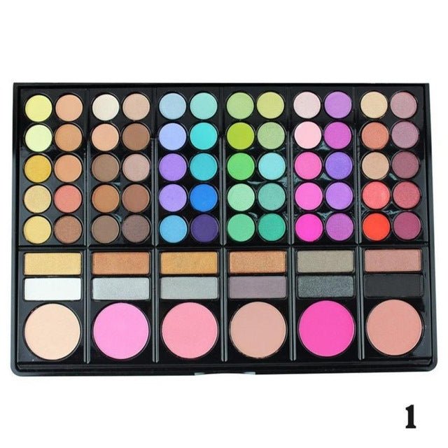 78 Color Eyeshadow Palette - Matte & Shimmer Finish
