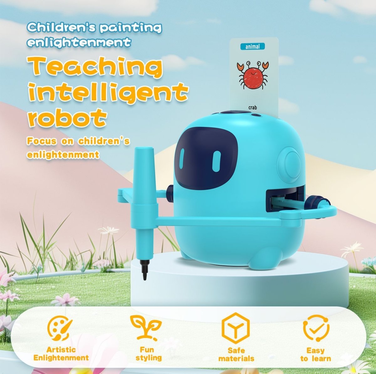 Early Education Smart Painting Robot for Kids - DoubleJoy Store
