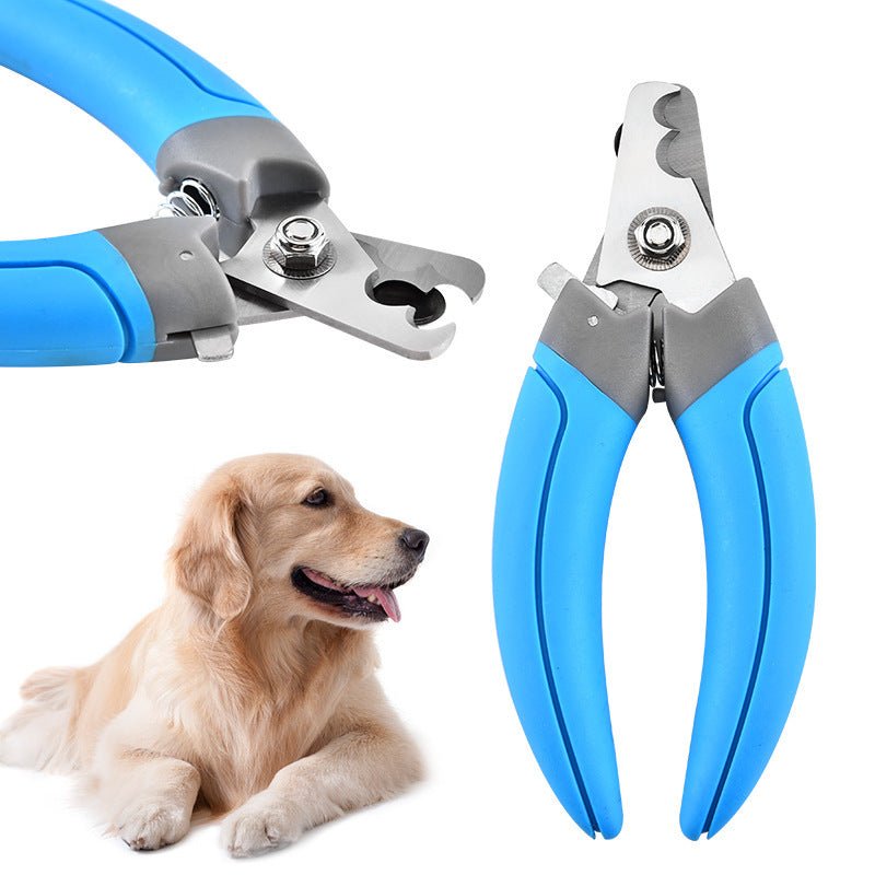 Pet Nail Clippers with Safety Guard – Stainless Steel Grooming Tool