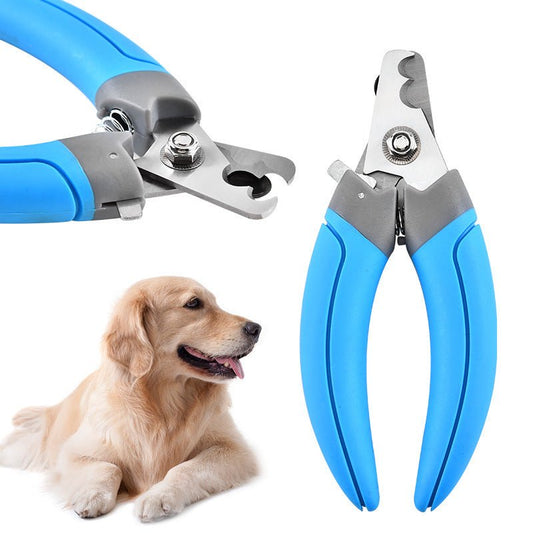 Pet Nail Clippers with Safety Guard – Stainless Steel Grooming Tool