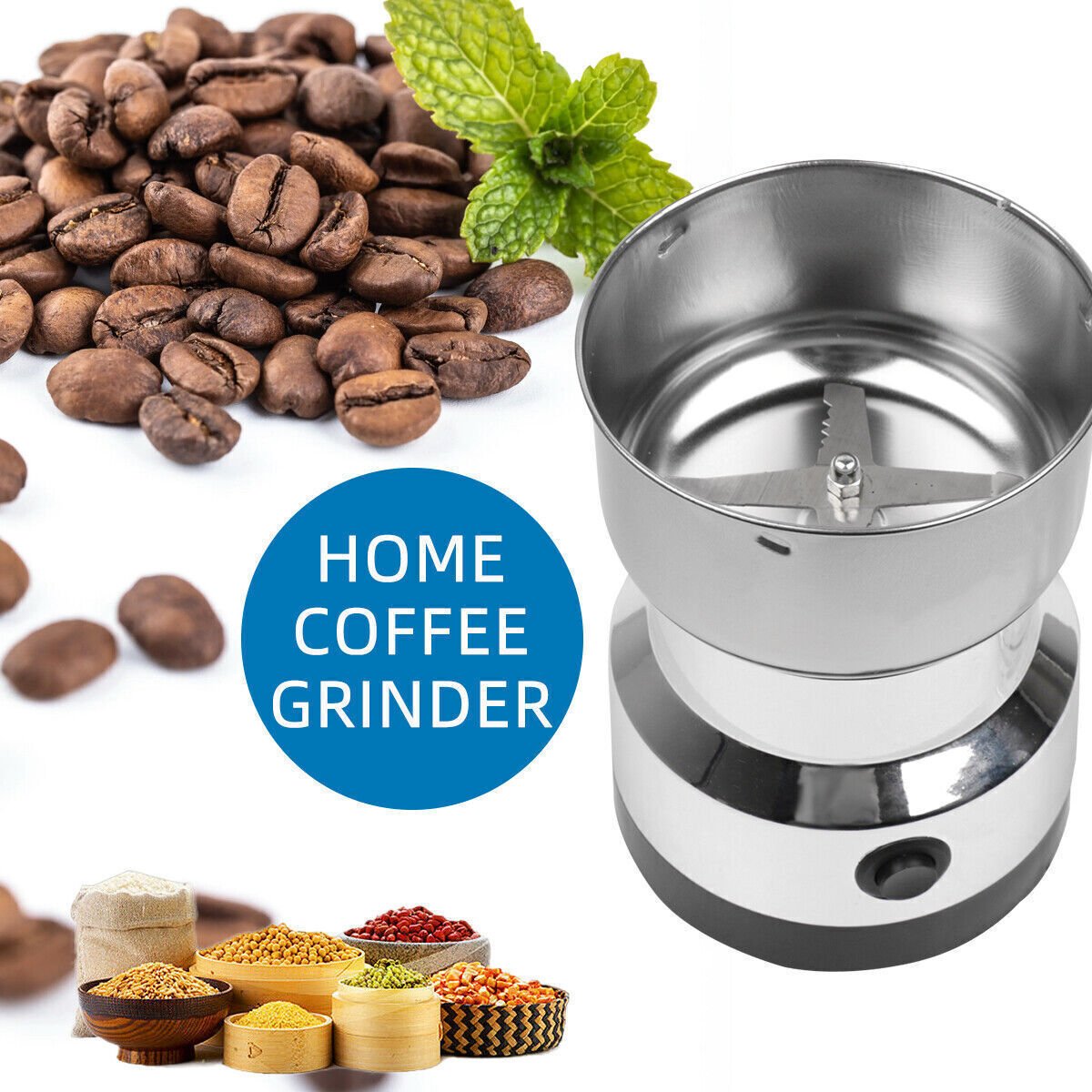 Electric Coffee & Spice Grinder - Free🚚UK - DoubleJoy Store