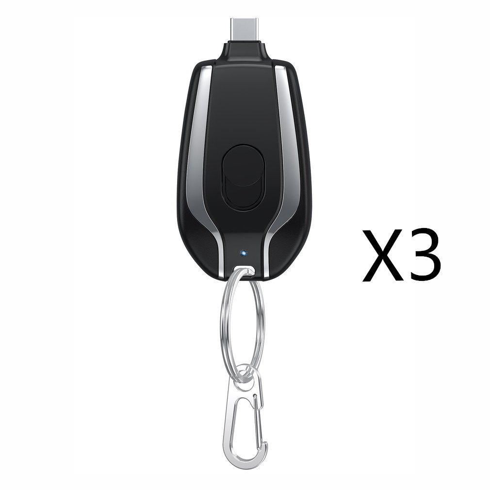 1500mAh Keychain Power Bank | Ultra - Compact Emergency Charger