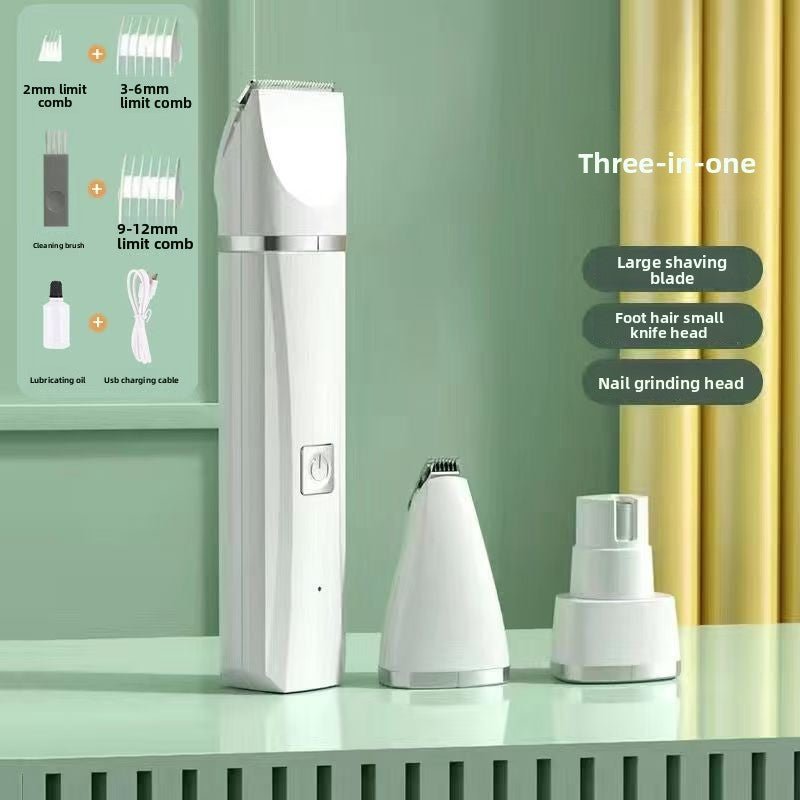 Pet Hair Clipper | Electric Dog & Cat Trimmer with Multi - Blade Design