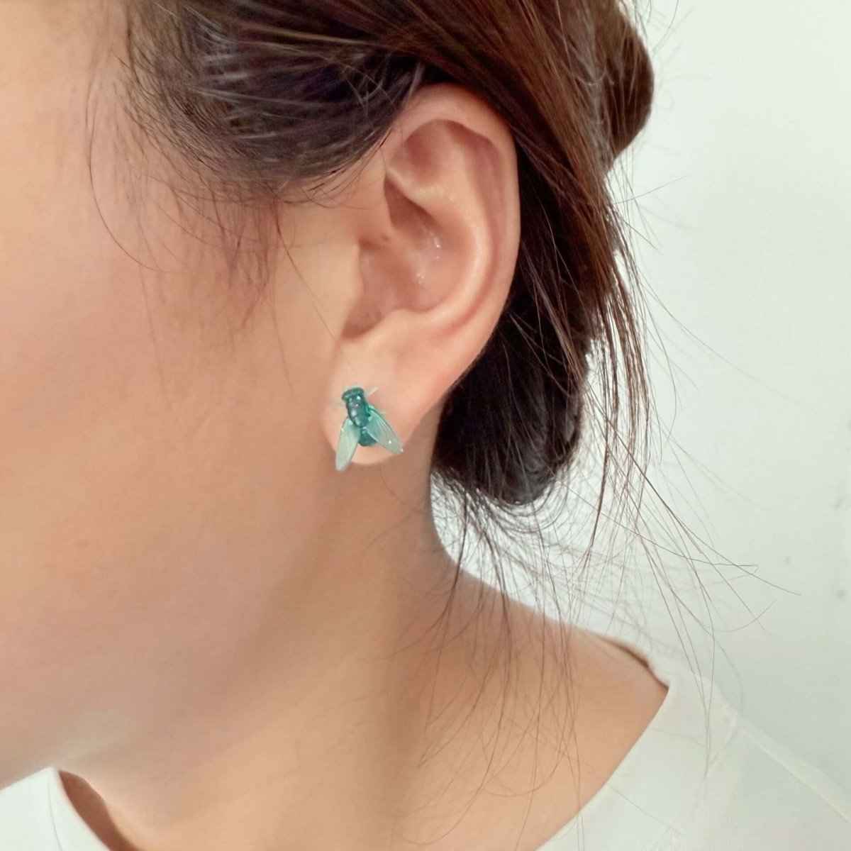 Fly Simulation Earrings – Trendy Jewelry