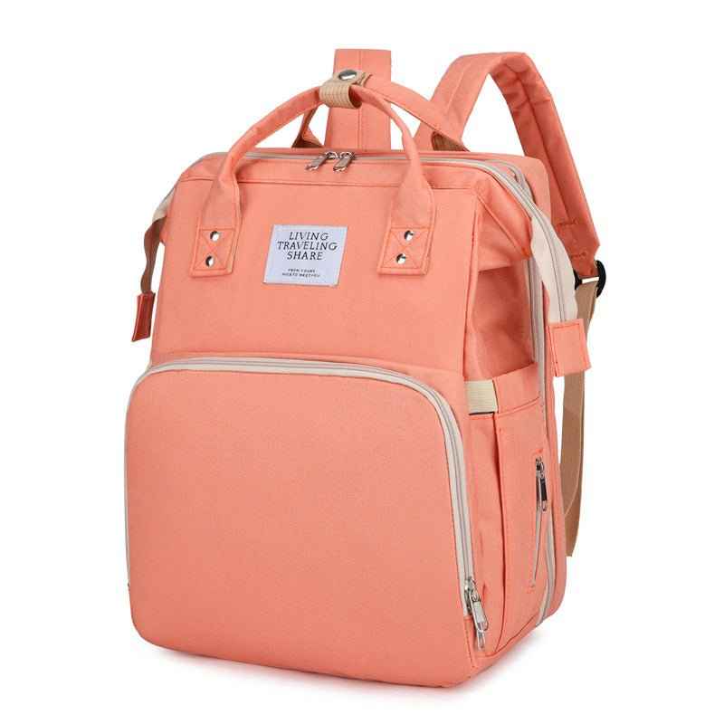 Foldable Mum Bag - USB Port Large Backpack