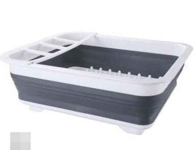 Folding Dish Drying Rack – Organizer