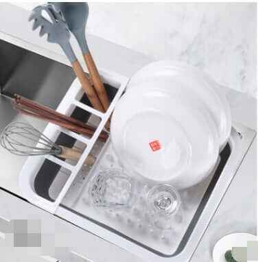 Folding Dish Drying Rack – Organizer
