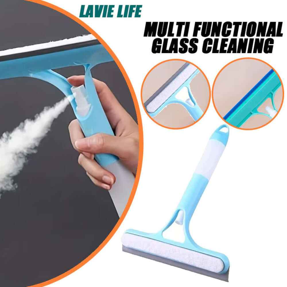 Glass Wiper: Multi-Function Soap Dispenser