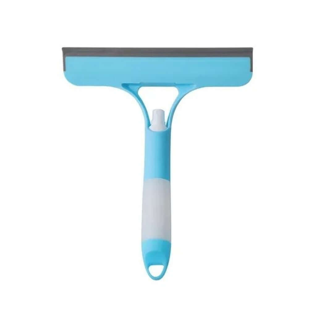 Glass wiper with soap dispenser (Blue).