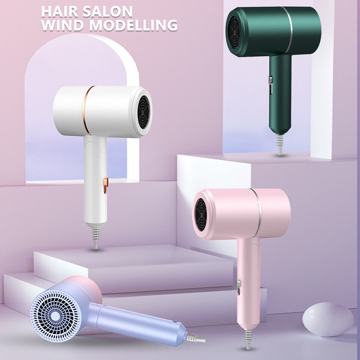 Professional Foldable Ionic Hair Dryer - DoubleJoy Store