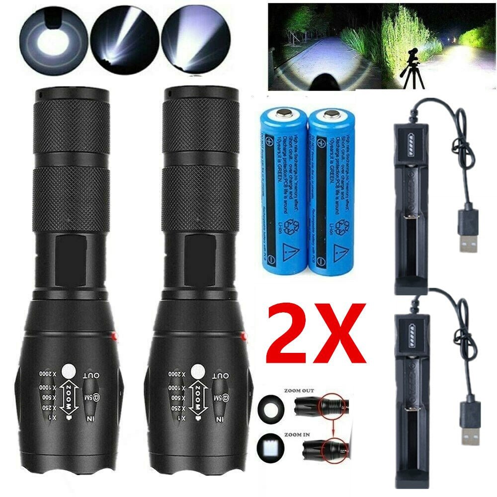 Zoomable Super Bright LED USB Flashlight - DoubleJoy Store