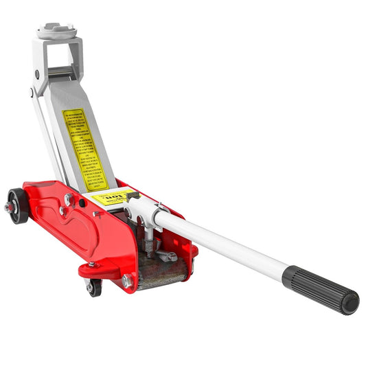 Low Profile Jack, 2 Ton Hydraulic Car Jack For Car Trailer Garage Tyre Repair, Red - DoubleJoy Store