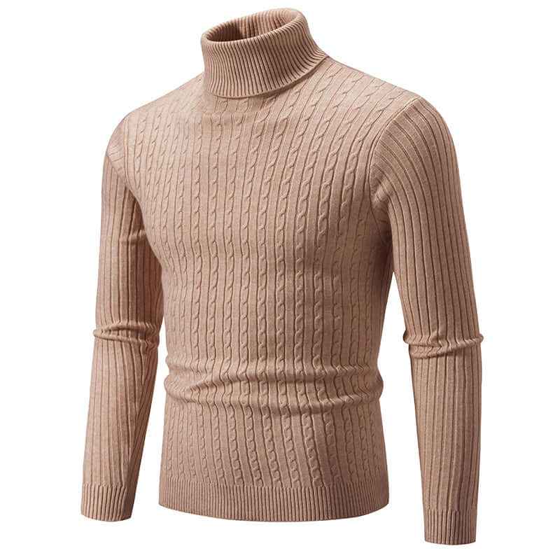 Men's Cable Knit Pullover – Winter Sweater