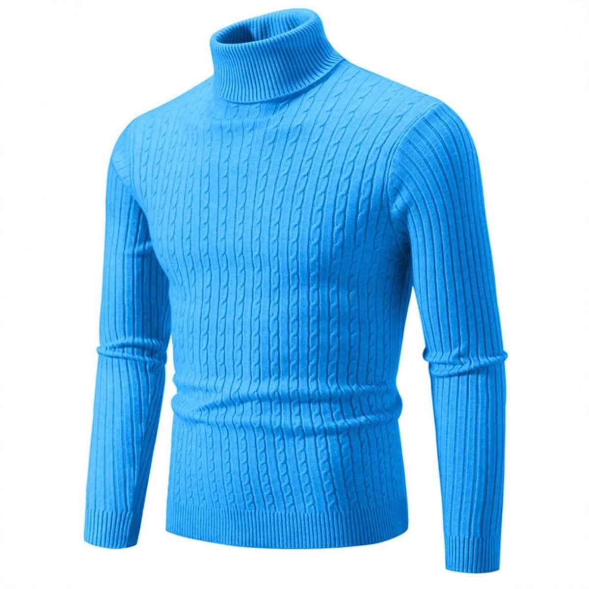 Men's Cable Knit Pullover – Winter Sweater